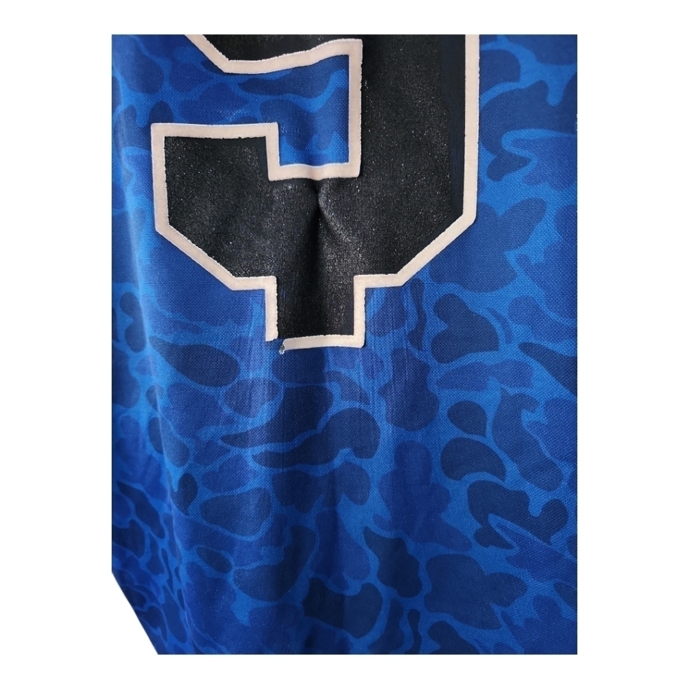 Hudson Outerwear 4X Blue Shark Bite Jersey “Kill Ape” Graphic Hip Hop Streetwear - Picture 6 of 10